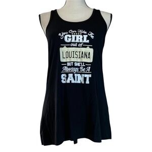 Louisiana Saint Racerback Tank Top